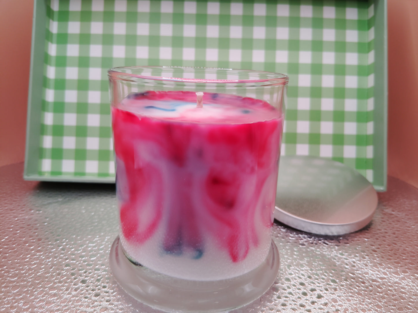 Tie Dye Candles