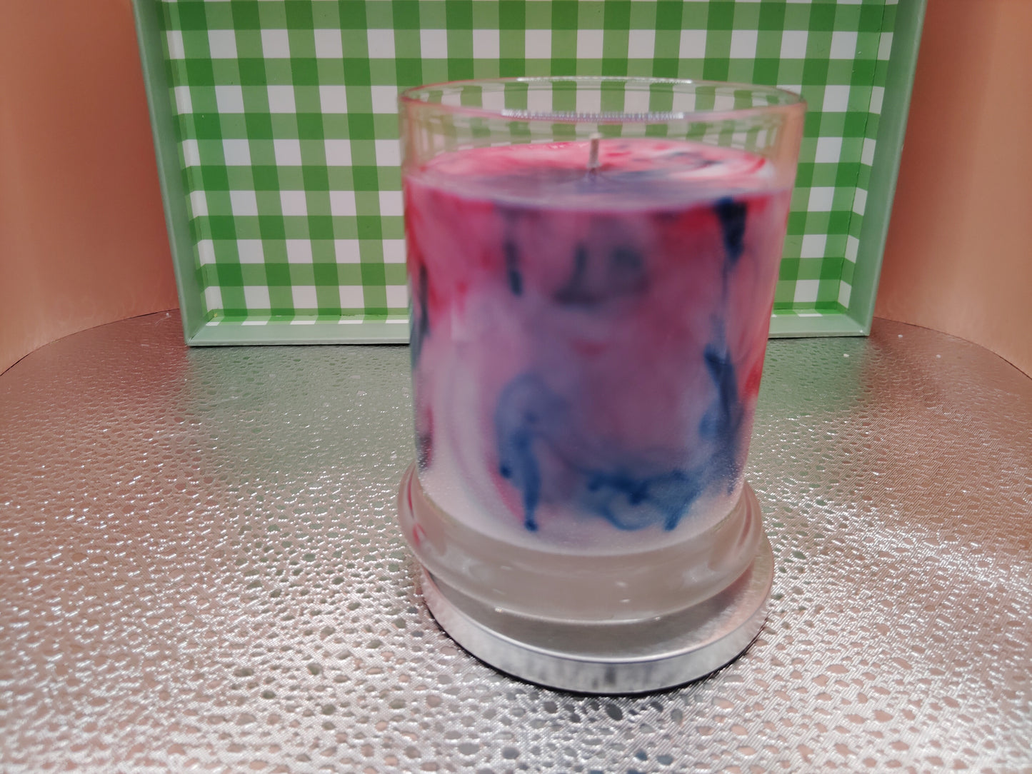 Tie Dye Candles