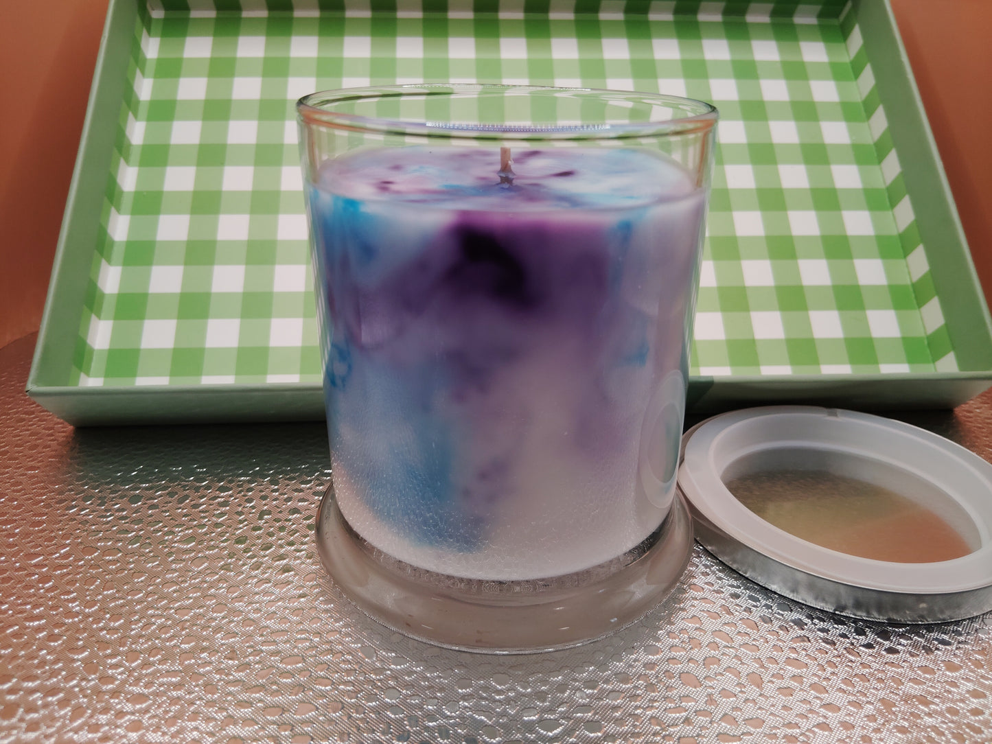 Tie Dye Candles