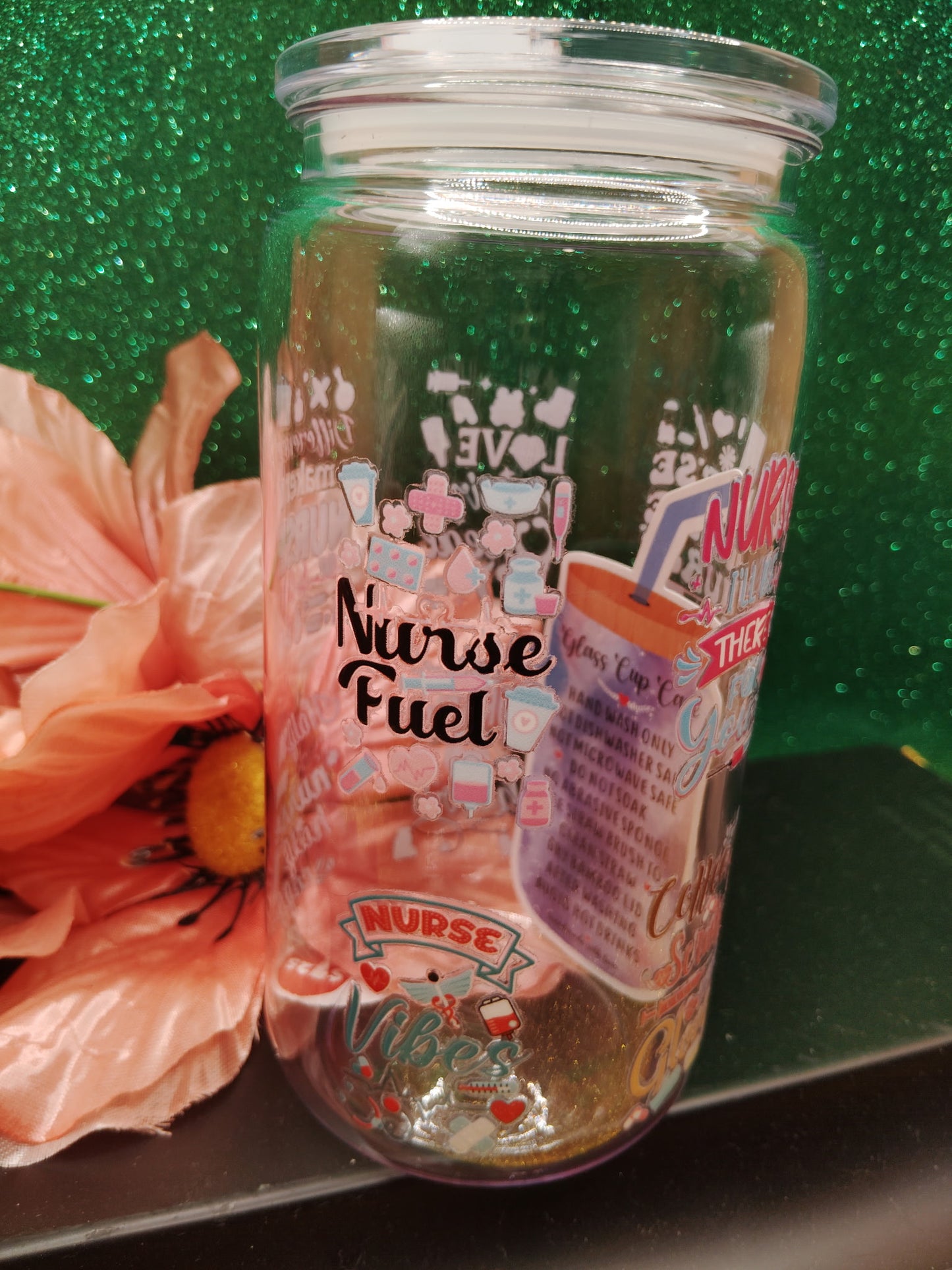 16 oz Glass & Plastic Drining Cups