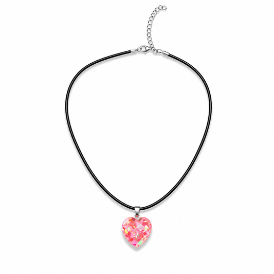 Gem Heart Neckless