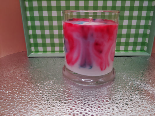 Tie Dye Candles