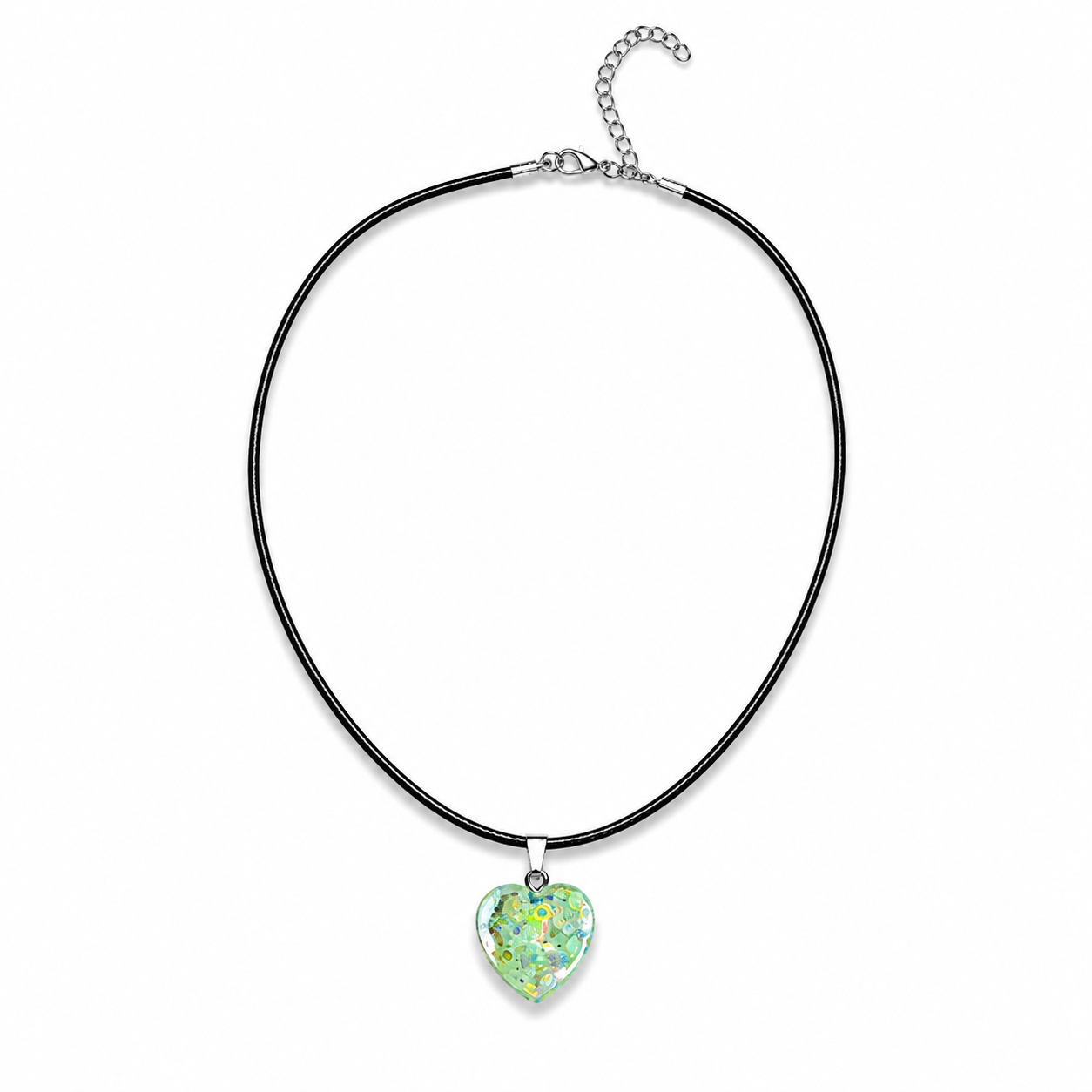 Gem Heart Neckless