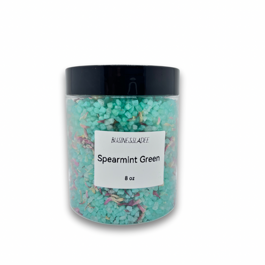 Spearmint Green Bath Salt